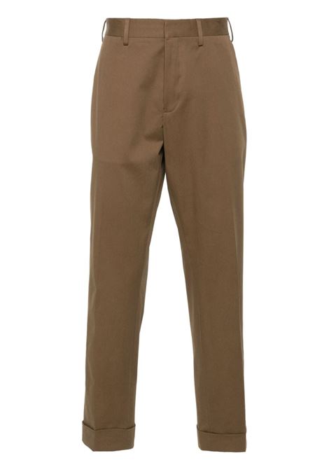 Pantaloni philip in marrone Dries van noten - uomo DRIES VAN NOTEN | 2420209009122703